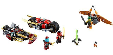 LEGO Set-Ninja Bike Chase-Ninjago-70600-1-Creative Brick Builders
